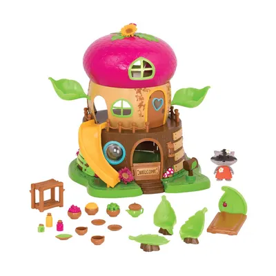 Комплект за игра, Battat, Li'l Woodzeez, Къща жълъдче
