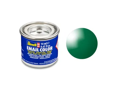 Емайлна боя, Revell, Email Color, Изумрудено ярко зелено гланц, 14 мл