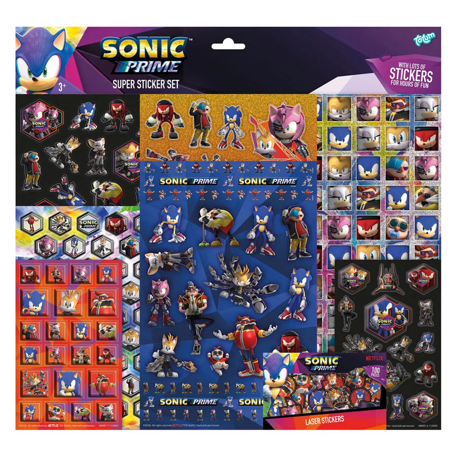 Комплект супер стикери, Totum, Sonic