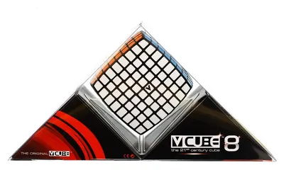 Кубче за подреждане, V-Cube, 8 Black