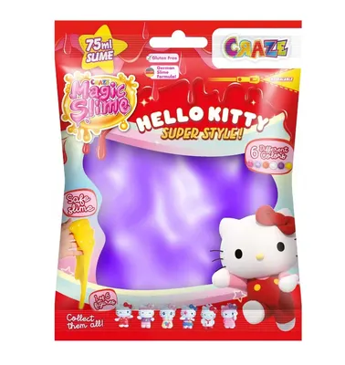 Магически слайм в торбичка с изненада, Craze, Hello Kitty