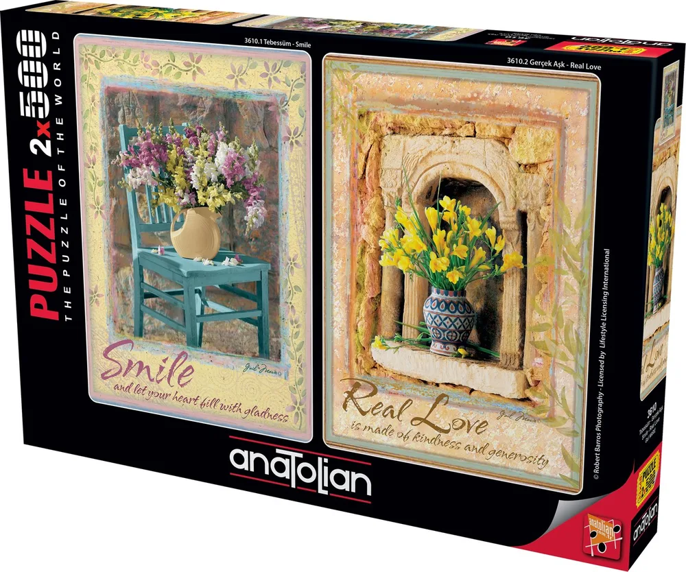Пъзел, Anatolian, Усмивка, Истинка любов, 500 части