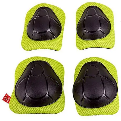 Предпазни наколенки и налакътници, Hape, Жълти