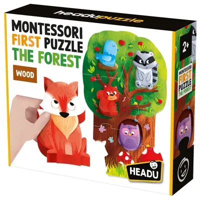 Образователен пъзел, Headu Montessori, В гората