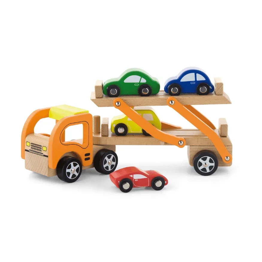 Дървена играчка - Автовоз
