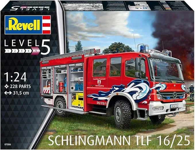 Сглобяем модел, Revell, Пожарникарски камион Шлингман TLF 16/25