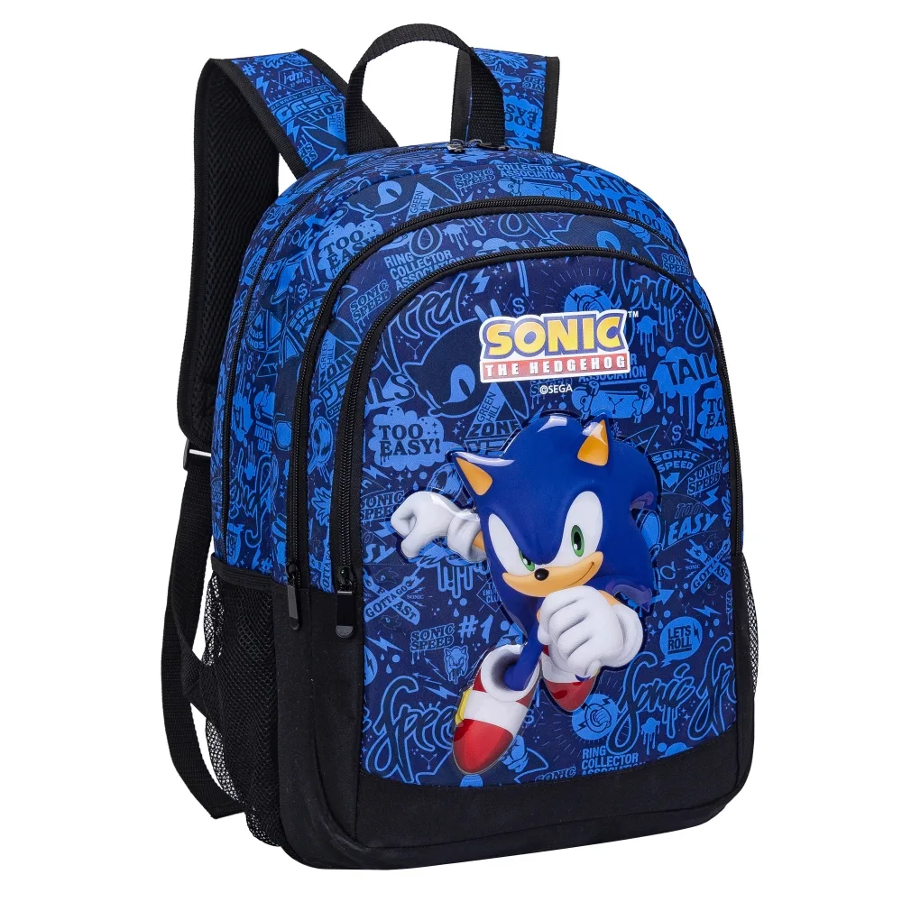 Детска раница, Kstationery, Sonic, 44 x 32 x 20 cм