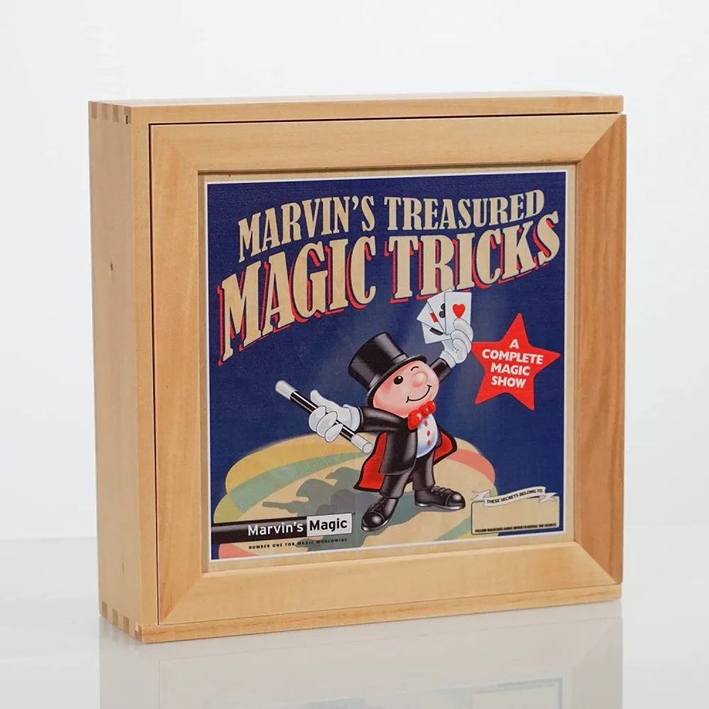 Дървен магически комплект, Marvin's Magic, 5 части