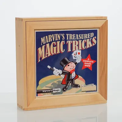 Дървен магически комплект, Marvin's Magic, 5 части