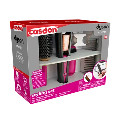 Интерактивен комплект за стилизиране на коса, Casdon, Dyson Corrale