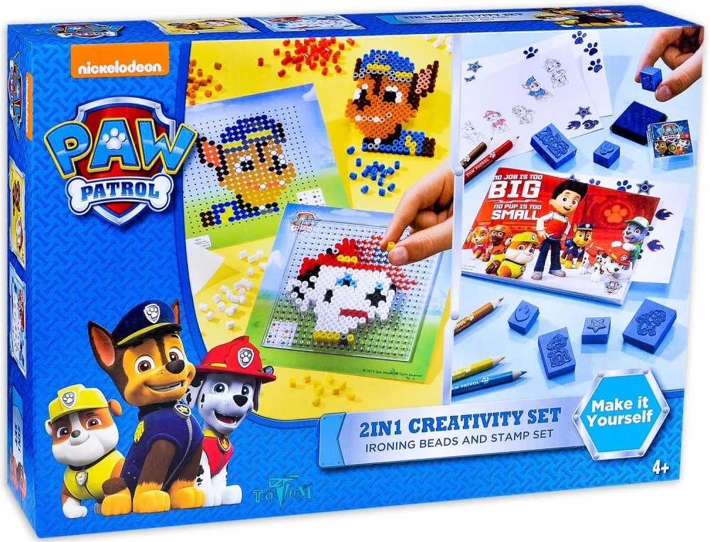 Творчески комплект, Totum, Paw Patrol 2 в 1, Печати и мозайка