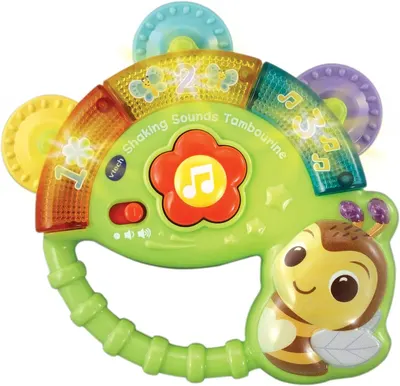 Интерактивна играчка, Vtech, Музикално дайре, 6 x 15.2 x 19.5 cm