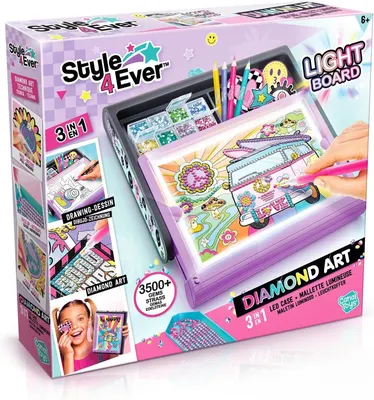 Творчески комплект, Canal Toys, Студио за диамантено изкуство 3 в 1