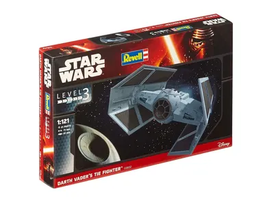 Сглобяем модел, Revell, Star Wars, Darth Vader's TIE Fighter, 21 части