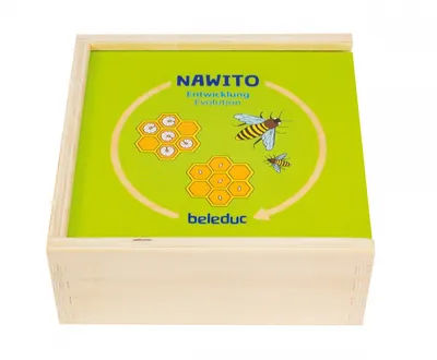 Дървена логическа игра с пъзел, Beleduc, Nawito, Развитие, 30 части