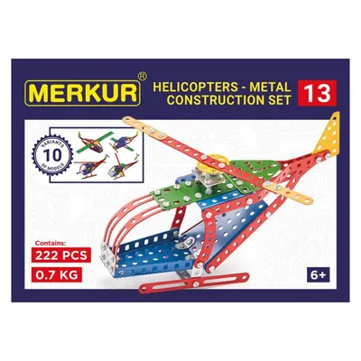 Merkur 13, Хеликоптер, 10 в 1, 222 части