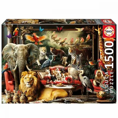 Пъзел, Educa, Имението на животните, 1500 части