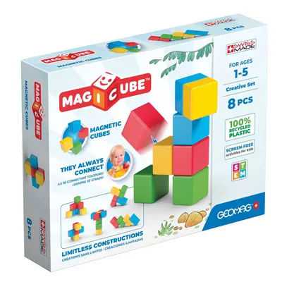 Магнитен конструктор, Geomag, Magicube, Creative, 8 части