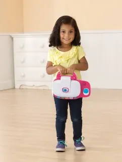 Интерактивна играчка, Vtech, Детски лаптоп, Розов