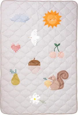 Ватирана бебешка подложка за игра, Taf Toys, 100 x 150 см