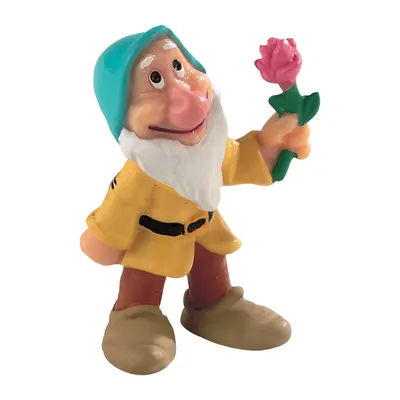 Колекционерска фигурка, Walt Disney, Bullyland, Джуджето Срамежливко, Снежанка и седемте джуджета