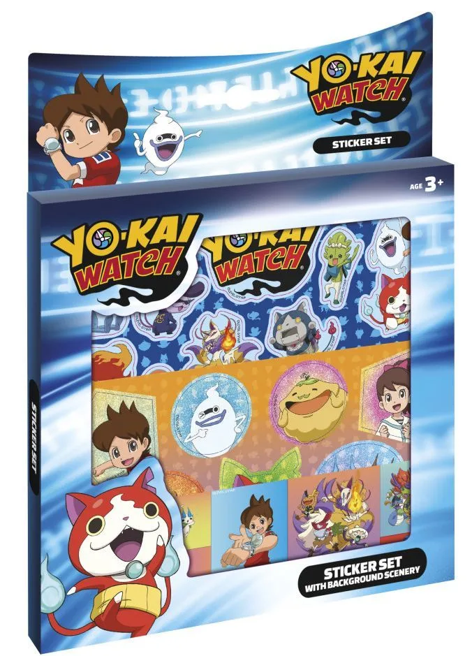Творчески комплект, Totum, Yo-Kai Watch, Декорирай сам със стикери