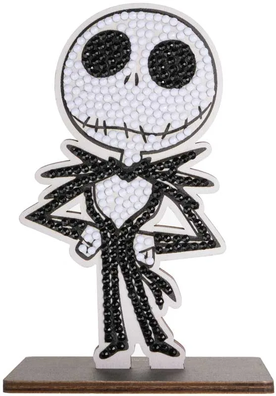 Комплект за диамантена бродерия, Craft Buddy, Crystal Art Buddies, Джак Скелингтън, 7 части