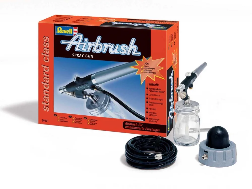 Комплект аерограф за боядисване, Revell, Standard Class