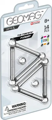 Магнитен конструктор, Geomag, Pro-L Fidget, 14 части