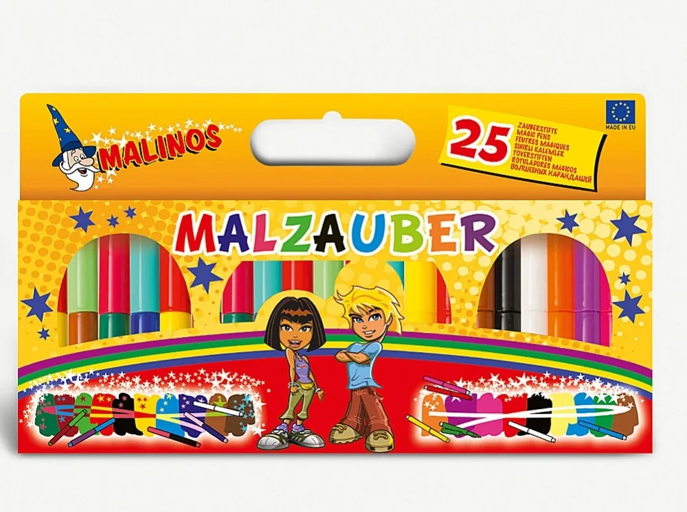 Магически комплект, Marvin's Magic, Разноцветни магически маркери, 25 бр.