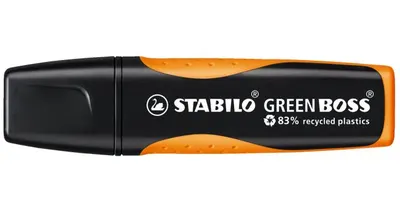 Текст маркер, Stabilo, Green Boss, Оранжев