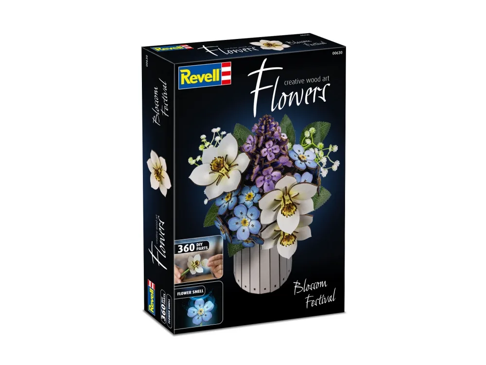 Сглобяем модел от дърво, Revell, Фестивал на цъфтежа, 360 части