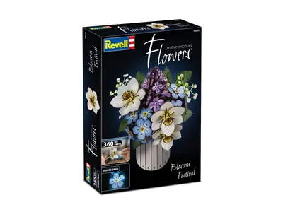 Сглобяем модел от дърво, Revell, Фестивал на цъфтежа, 360 части