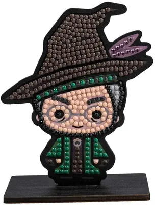 Комплект за диамантена бродерия, Craft Buddy, Crystal Art Buddies, Професор Макгонъгол, 7 части