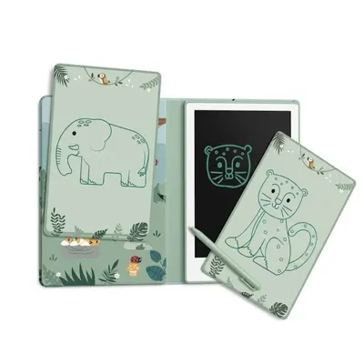 Творческа LCD книжка за рисуване и писане с шаблони