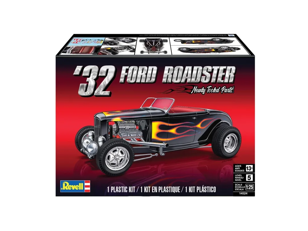 Сглобяем модел, Revell, Ford Rat Roadster 1932, 127 части