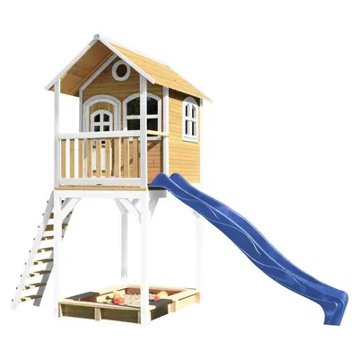 Къща за игра Romy, AXI с пясъчник, Blue Slide