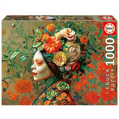 Пъзел, Educa, Кралицата на гущерите, 1000 части