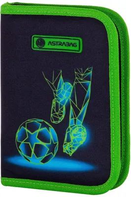 Единичен несесер, Astra, Футбол, С аксесоари, 20 х 14 х 3.5 см