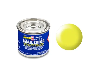 Емайлна боя, Revell, Email Color, Копринено лимонено жълто, 14 мл