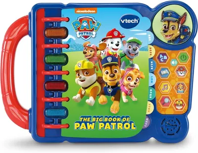 Интерактивна играчка, Vtech, Голямата книга на Пес Патрул, ‎4.7 x 29.2 x 20.8 cm