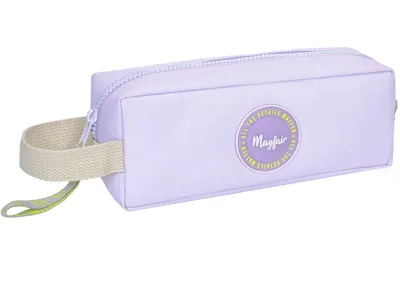Ученически несесер, Kstationery, Mayfair, What Matters, 22 x 8.5 x 5.5 cm, Лилав