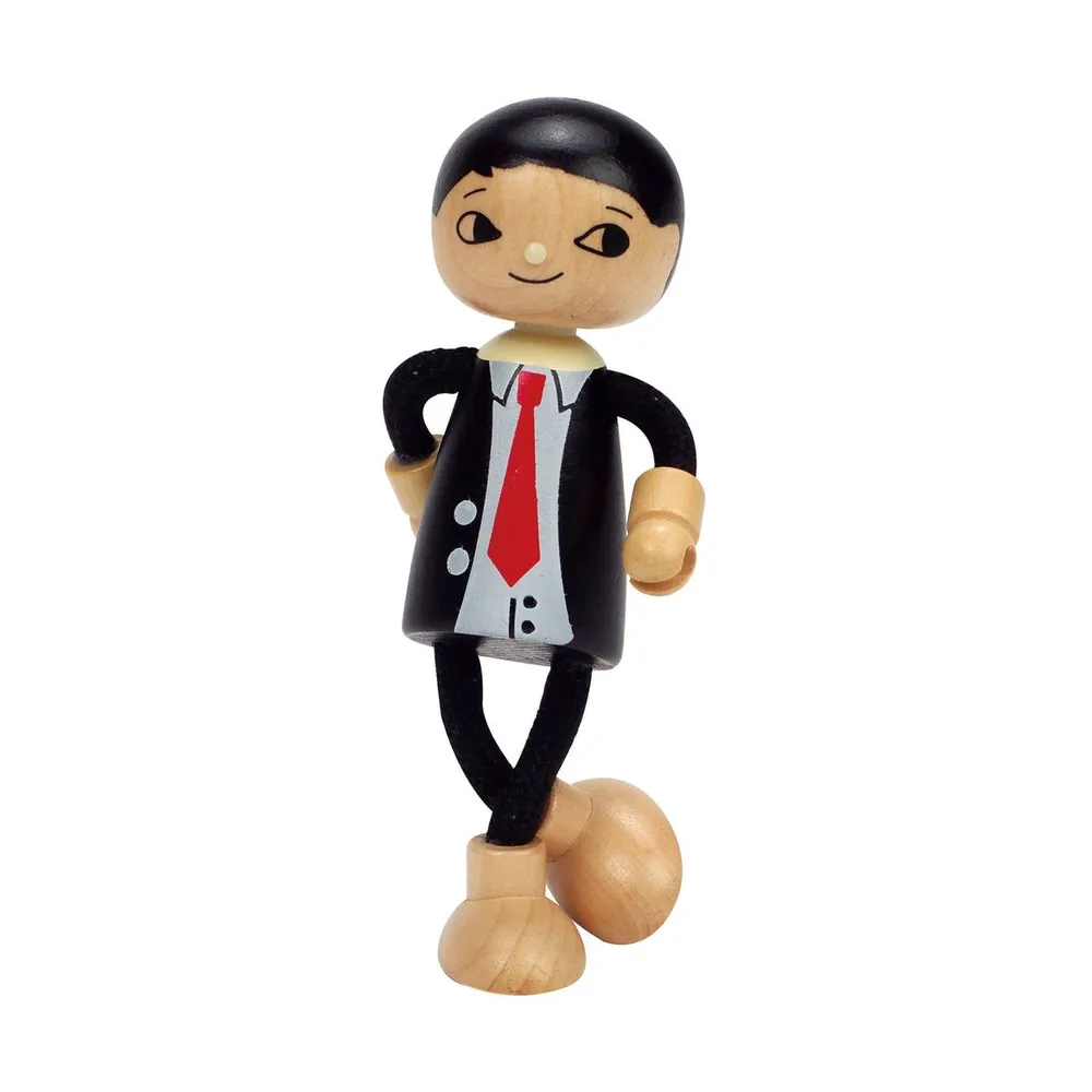 Фигурка от дърво, Hape, Модерно семейство, Баща