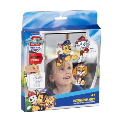PAW PATROL Нарисувай картинки за прозорци