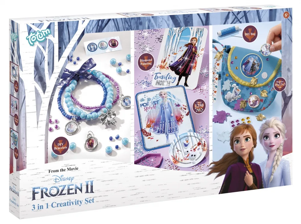 Творчески комплект, Totum, Frozen, 3 в 1