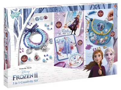 Творчески комплект, Totum, Frozen, 3 в 1