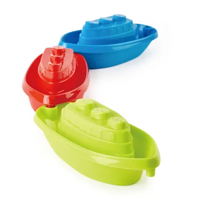 Комплект лодки за баня и плаж, Hape, 3 броя