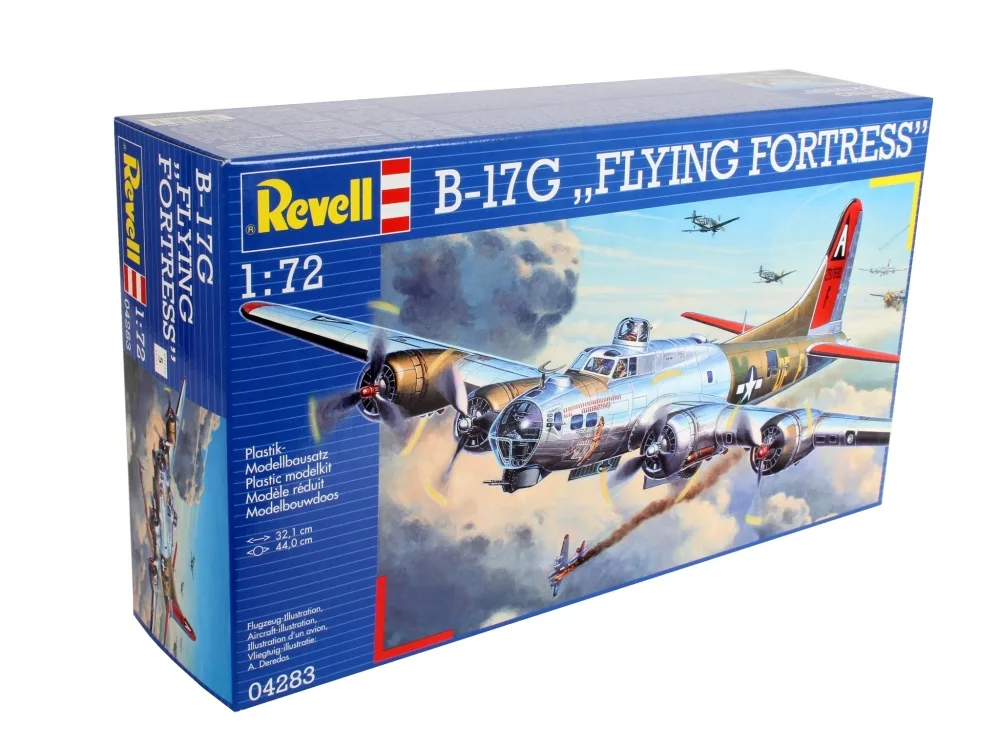Сглобяем модел, Revell, Изтребител B-17G Flying Fortress, 237 части