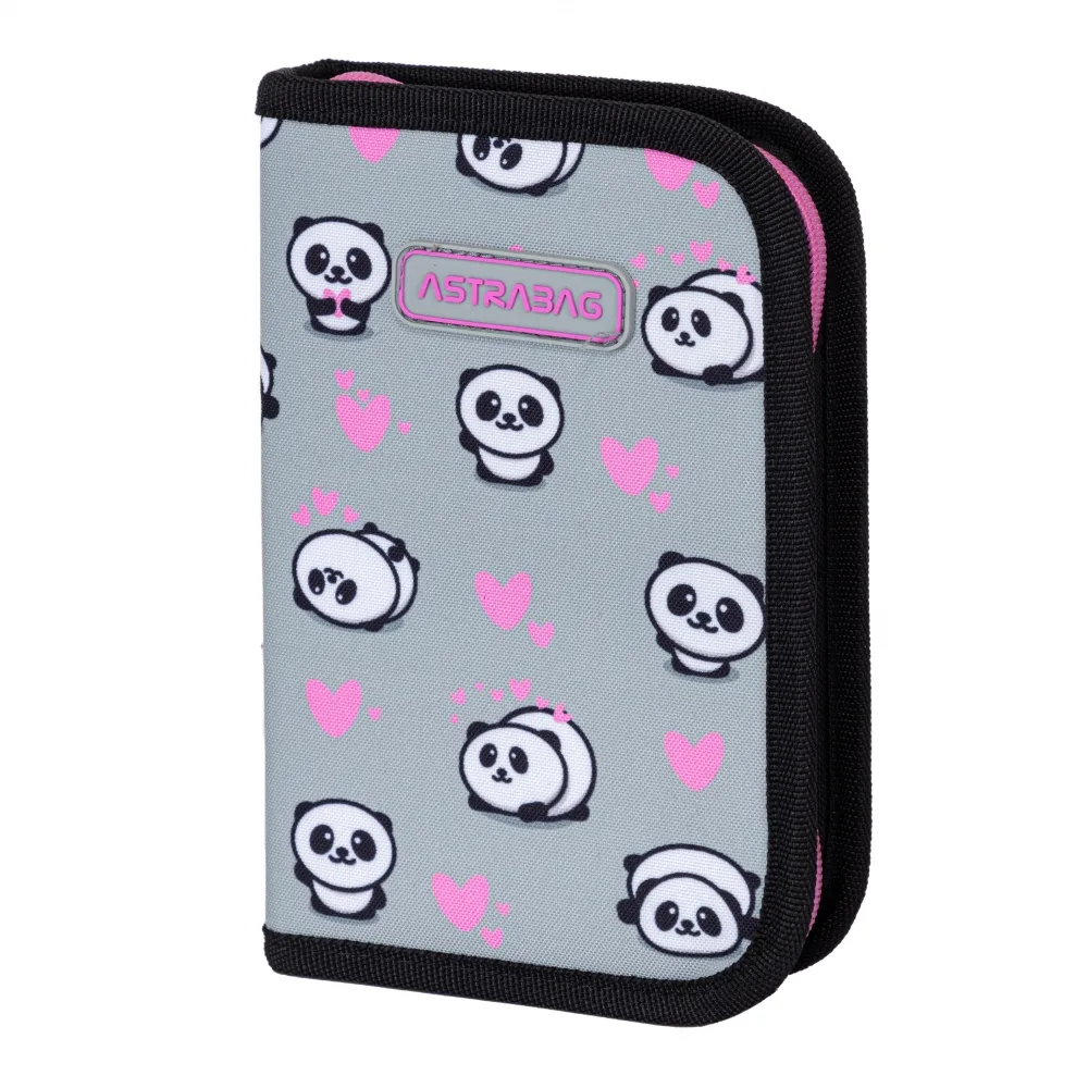 Единичен несесер, Astra, с аксесоари ASTRABAG Панди, AC11, 20 х 14 х 3,5 см