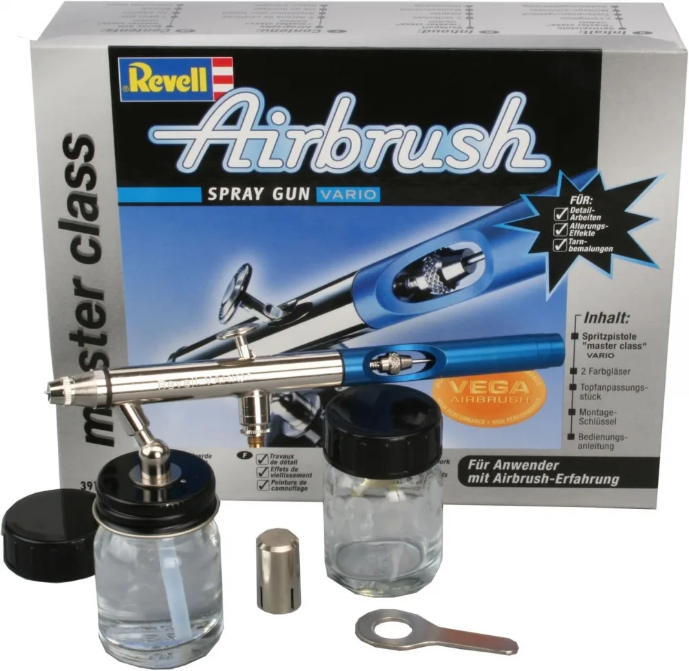 Двойно действащ аерограф, Revell, Master Class Vario